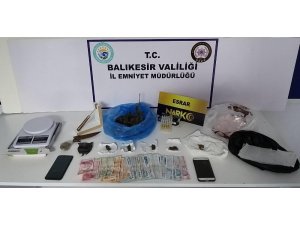 Uyuşturucu madde ticareti yapan 1 kişi tutuklandı