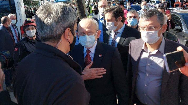 CHP lideri Kılıçdaroğlu deprem bölgesinde