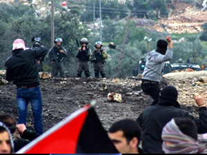 İsrail güçlerinden Filistinlilere müdahale