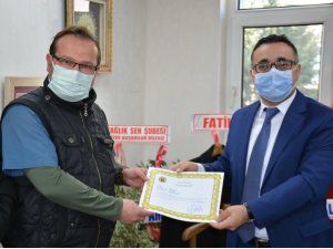İzmir’de kurtarma çalışmalarına katılan personele başarı belgesi verildi