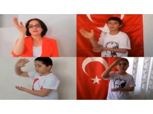Burdur’da Öğretmenler Günü Çelenk Töreni ve E-Tören’le kutlandı