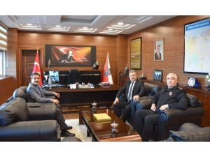 Trabzon’dan Giresun Emniyet Müdürlüğü’ne nezaket ziyareti