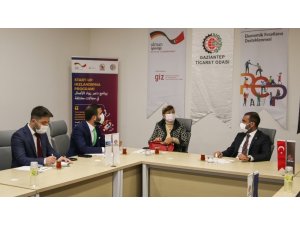 Alman Uluslararası İşbirliği Kurumu Türkiye Direktörü GETHAM’ı ziyaret etti