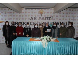 AK Parti Kırıkkale Kadın Kolları kadına yönelik şiddeti kınadı