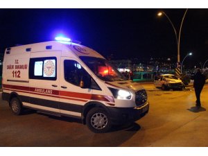 Amasya’da otomobiller çarpıştı: 2 yaralı