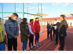 Türkiye ve Ukrayna atletizm milli takımları Kütahya’da kampa girdi
