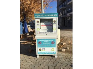 Çavdarhisar Belediyesi’nden ’Atık Giysileri Toplama’ projesi
