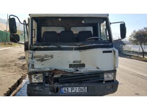 Samsun’da 3 kamyonun karıştığı zincirleme kaza: 2 yaralı