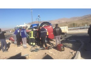 Develi’de trafik kazası: 3 yaralı