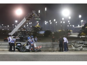 Bahreyn Formula 1 Grand Prix’sinde korkutan kaza