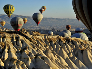 Kapadokya'nın ziyaretçi sayısı arttı