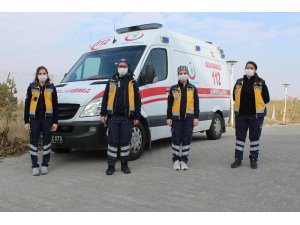 112’nin kadın ambulans sürücüleri