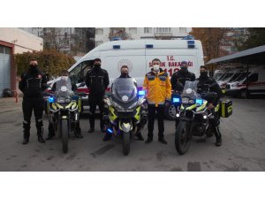 Sağlık Bakanlığı’nın iki tekerli ambulansları: Motosiklet Ambulanslar