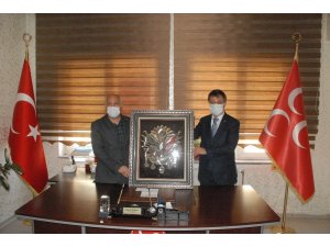 AK Parti Van İl Başkanı Türkmenoğlu’ndan MHP’ye ziyaret