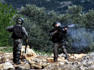 Filistinlilere İsrail askerlerinden müdahale