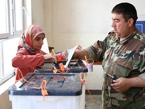Irak'ta "özel seçimler" başladı