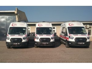 Elazığ’da 4 yeni ambulans hizmete girdi