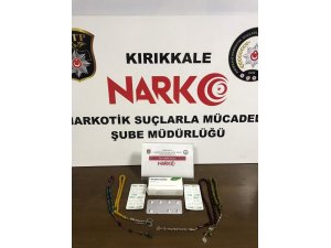 Kırıkkale’de uyuşturucu operasyonunda 2 şüpheli tutuklandı