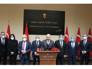 Ulaştırma ve Altyapı Bakanı Karaismailoğlu: "Türkiye, tüm mazlum milletlerin sırtını yasladığı dağ olmaya devam edecek"