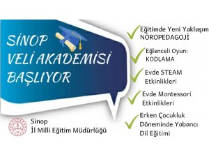 Sinop’ta “Veli Akademisi” projesi başladı