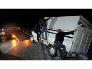 Tokat’ta gizli buzlanma kazalara neden oldu: 4 yaralı