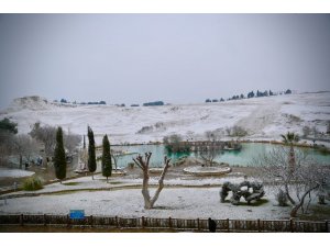 Pamukkale Belediyesi kar mesaisinde