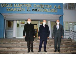 Mardin Valisi Demirtaş’tan Dicle Elektrik’e ziyaret