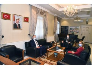 Yatağan Termik Enerji Genel Müdürü Korhan Tiryaki, Vali Tavlı’yı ziyaret etti