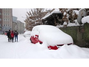 Ağrı’da köy yolları kar ve tipi nedeniyle ulaşıma kapandı