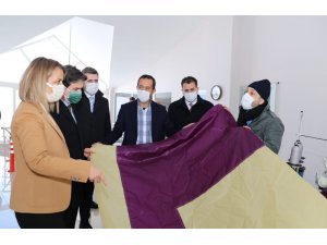 Vali Becel, Türkiye’nin ilk yerli balon üretim firmasını ziyaret etti