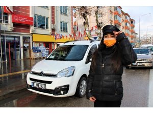 Amasya’nın kamu personeli ‘Şoför Nebahat’i