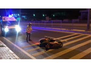 Kuşadası’nda motosiklet kazası: 1 ağır yaralı