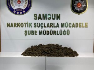 Samsun’da 12 kilo 350 gram esrar ele geçirildi: 2’si kadın 3 gözaltı