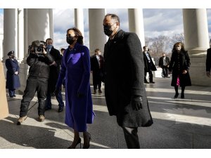ABD’de Biden yemin töreni için Kongre binasına geldi