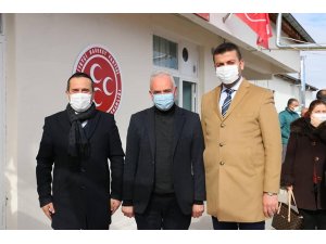 AK Parti Ürgüp teşkilatı, MHP İlçe Başkanlığı’nı ziyaret etti