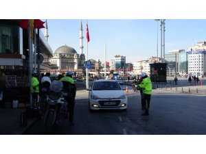 Taksim’de "Türkiye Güven Huzur Uygulaması" gerçekleştirildi
