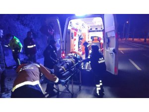 Kuşadası çevre yolunda motosiklet kazası: 1 ağır yaralı