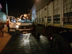 Susurluk’ta trafik kazası: 1 yaralı