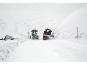 Van Büyükşehir Belediyesinin karla mücadelesinde büyük başarı