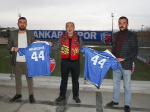 Malatyasporlu taraftarlardan Ankaraspor’a destek