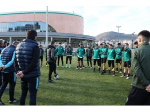 Giresunspor, Menemenspor maçı hazırlıklarını sürdürüyor