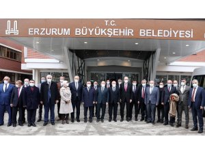 Ak Parti Genel Başkanvekili Prof. Dr. Kurtulmuş’tan Büyükşehir’e ziyaret