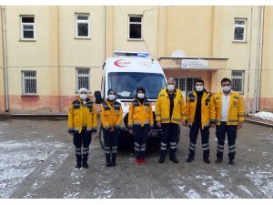 Tavas’a tam donanımlı ambulans teslim edildi