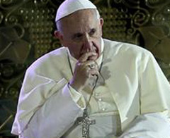 Papa Franciscus baş sağlığı diledi