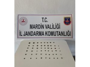 Mardin’de Roma dönemine ait tarihi eserler ele geçirildi