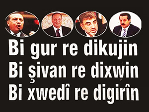 Kürtçe gazete Azadiya Welat noktayı bu manşetle koydu!