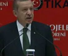 Erdoğan TİKA'daki törende çok sert konuştu