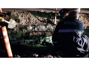 Beşiktaş’ta yeraltı kablolarında korkutan patlama kamerada
