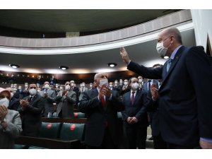 Cumhurbaşkanı Erdoğan: ”Salgını fırsat bilerek yeni bir finansal dalgalanma oluşturmak isteyenlere fırsat vermedik"