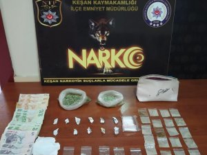 Keşan’da uyuşturucu operasyonu: 3 tutuklama